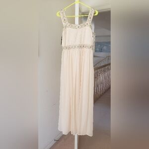 Forever 21 light peach prom dress medium